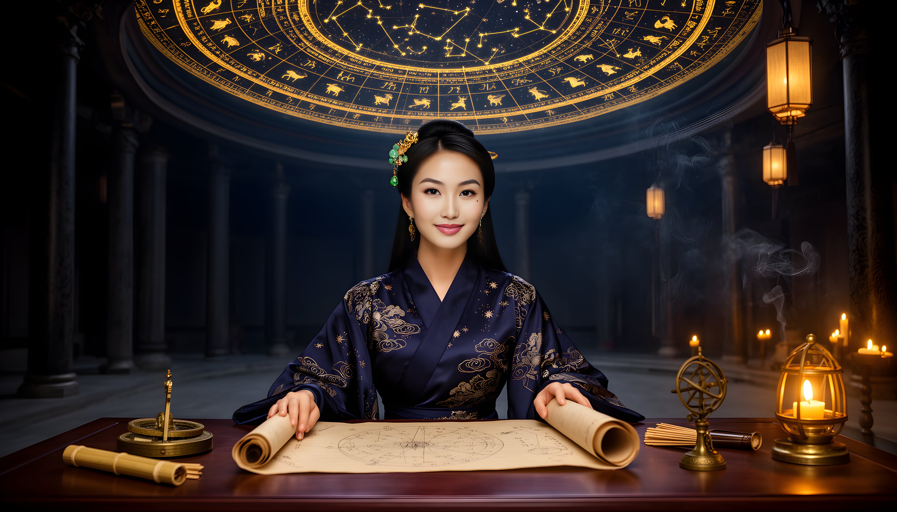 小芮在神顯殿